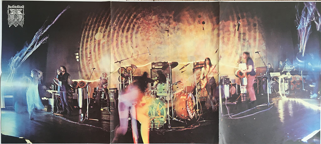 ホークウインド「宇宙の祭典」73年東芝音工盤付属ポスター
