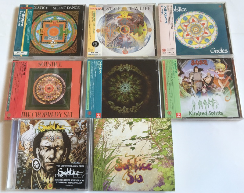 ソルスティス・ディスコグラフィ