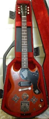 Dave Brock w/Gibson SG Junior