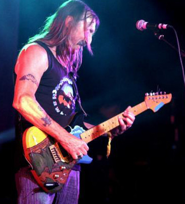 Dave Brock w/Custom painted Weston Spectrum LX