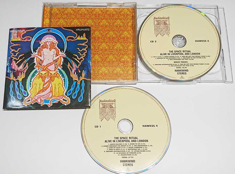 Hawkwind / SPACE RITUAL Parlophone 2CD