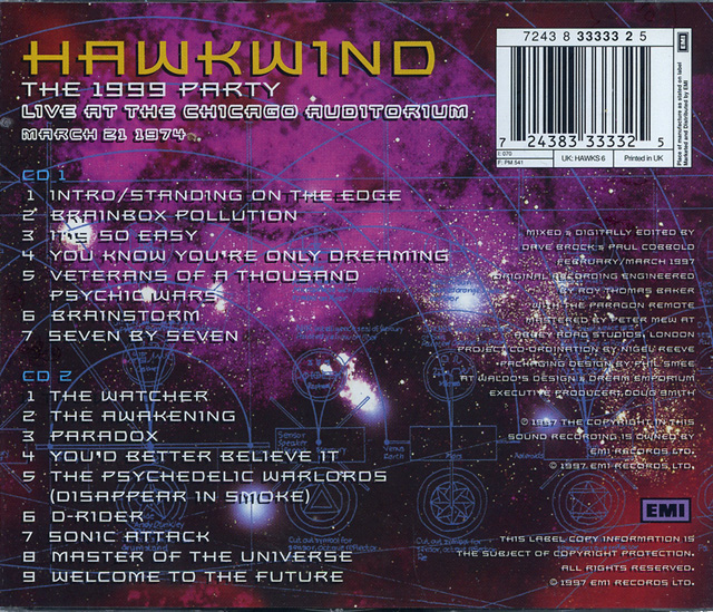HAWKWIND / THE 1999 PARTY
