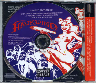 Hawkwind 40th Anniversary Party Commemorative CD