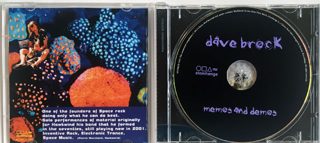DAVE BROCK - MEMOS AND DEMOS