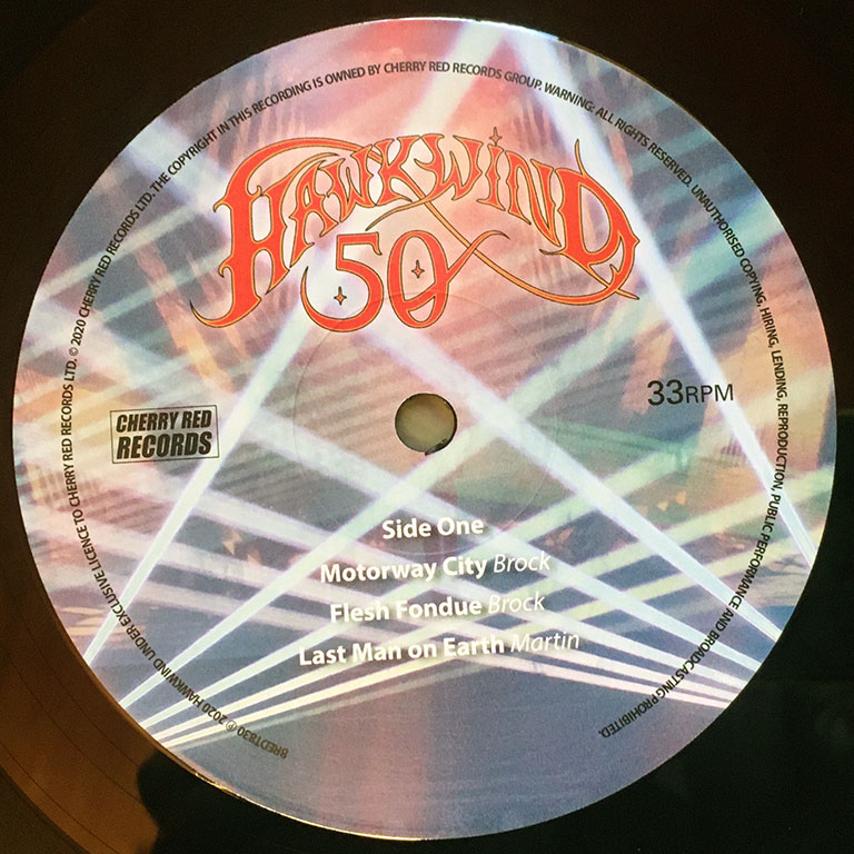 Hawkwind 50 LIVE LP