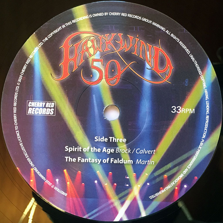 Hawkwind 50 LIVE LP