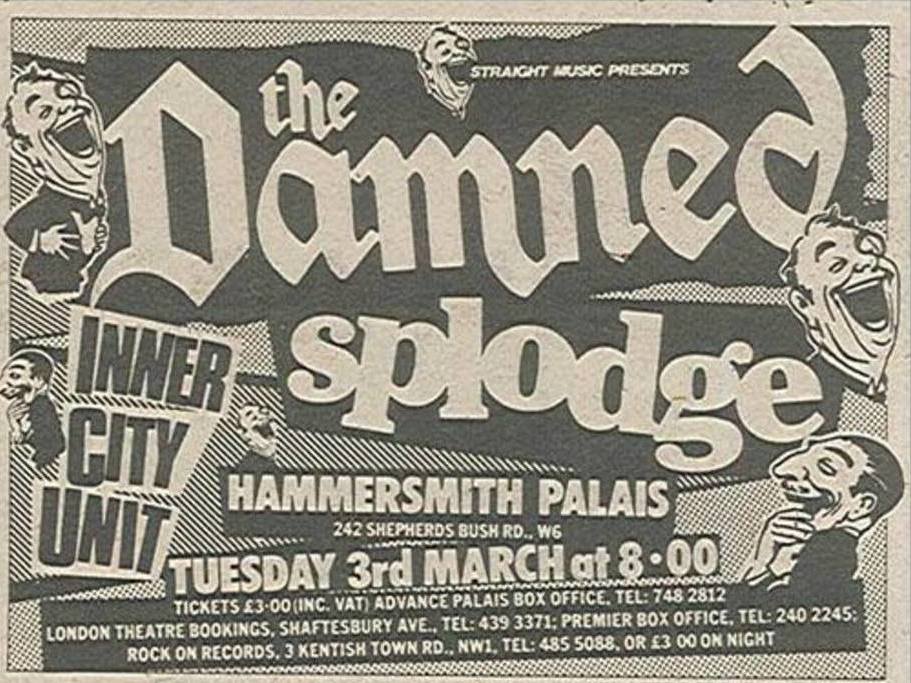 The Damned 広告