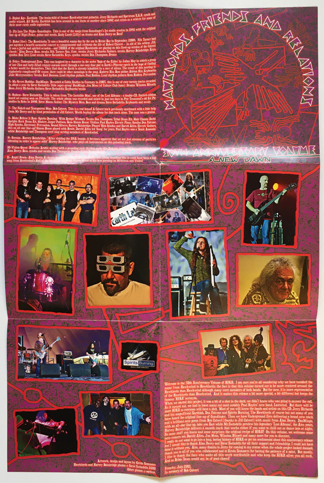 HAWKLORDS, FRIENDS AND RELATIONS