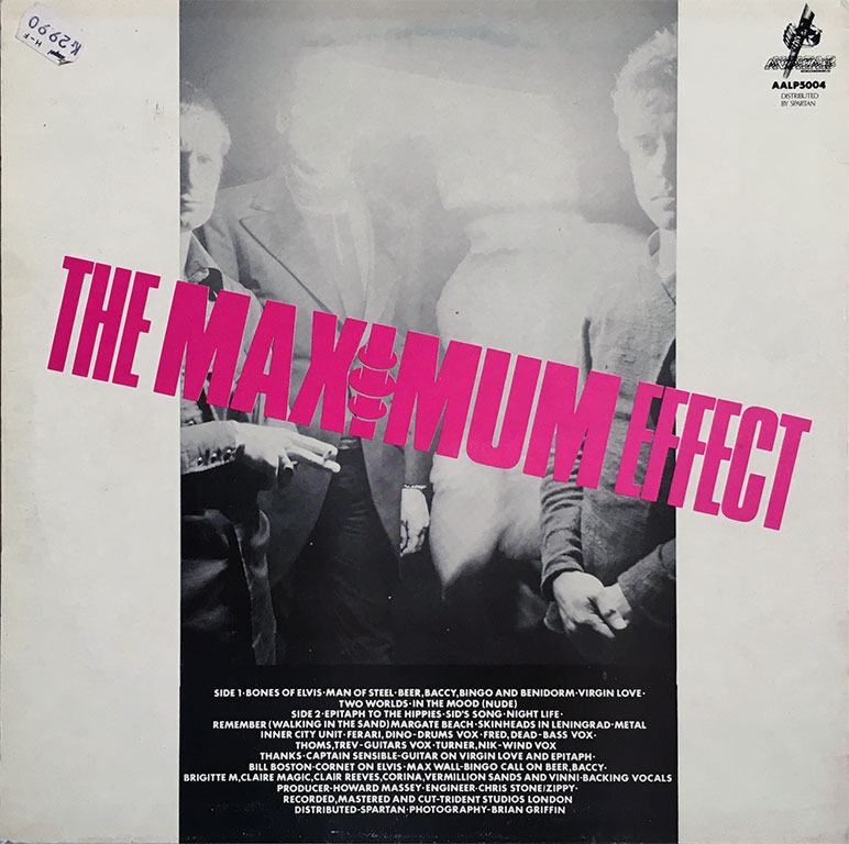 INNER CITY UNIT / THE MAXIMUM EFFECT, LP盤