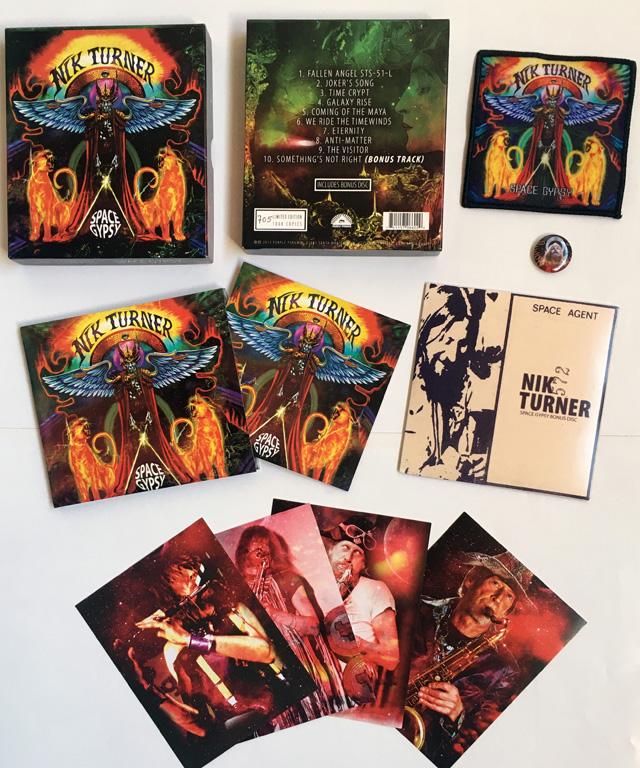 NIK TURNER / SPACE GYPSY Limited Box Set