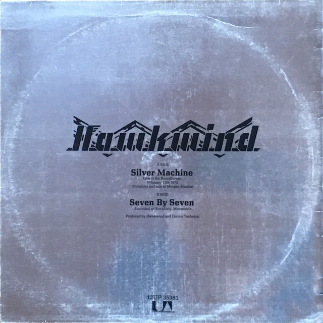 Hawkwind SIlver Machine 1978 12inch