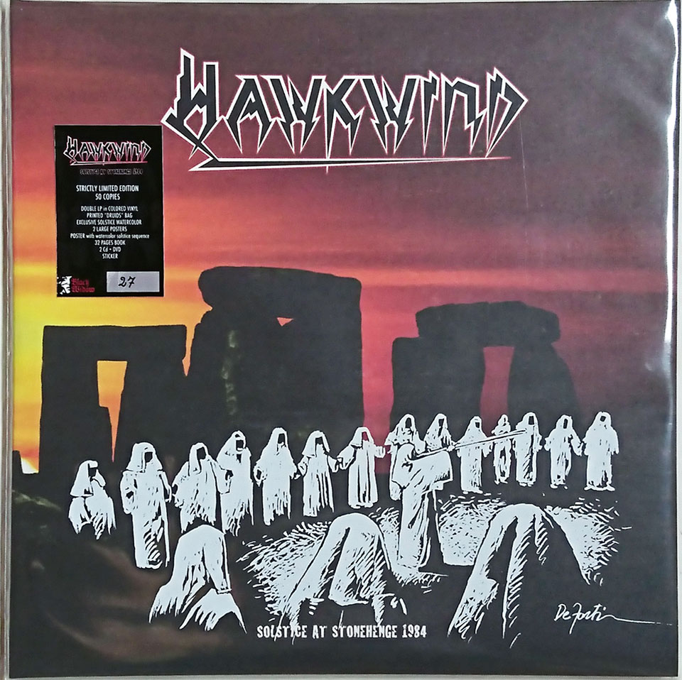 Hawkwind / SOLSTICE AT STONEHENGE 1984  -STRICTLY 50 COPIES NUMBERED LIMITED EDITION