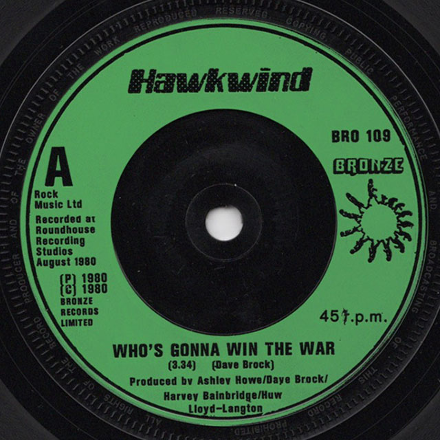 Who's Gonna Win The War Now? POLYDOR distribution label