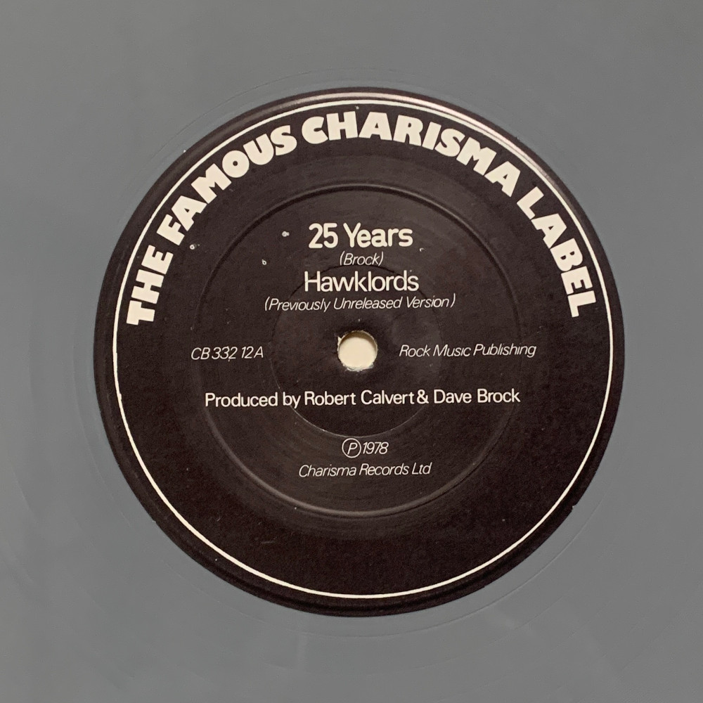 Hawklords / 25 Years 12inch vinyl