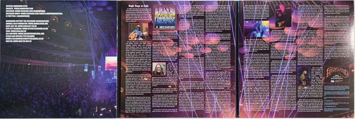 HAWKWIND / LIVE AT ROYAL ALBERT HALL TRIPLE LP EDITION