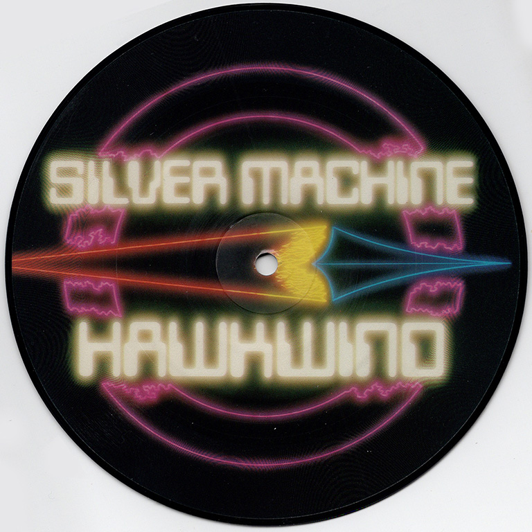 Hawkwind / Silver Machine 82年版7インチ・ピクチャーシングル