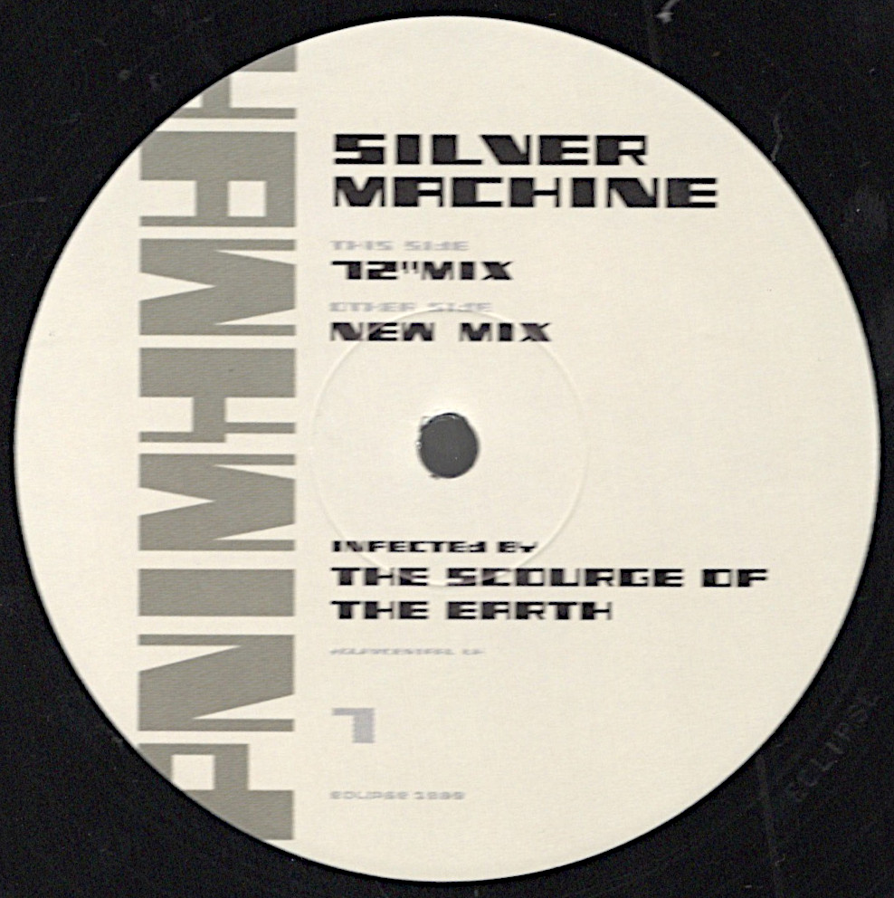 HAWKWIND / Silver Machine - Infected By The Scourge Of The Earth 12inch シングル・レコード