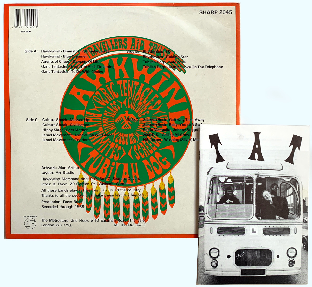 HAWKWIND / TRAVELLERS AID TRUST