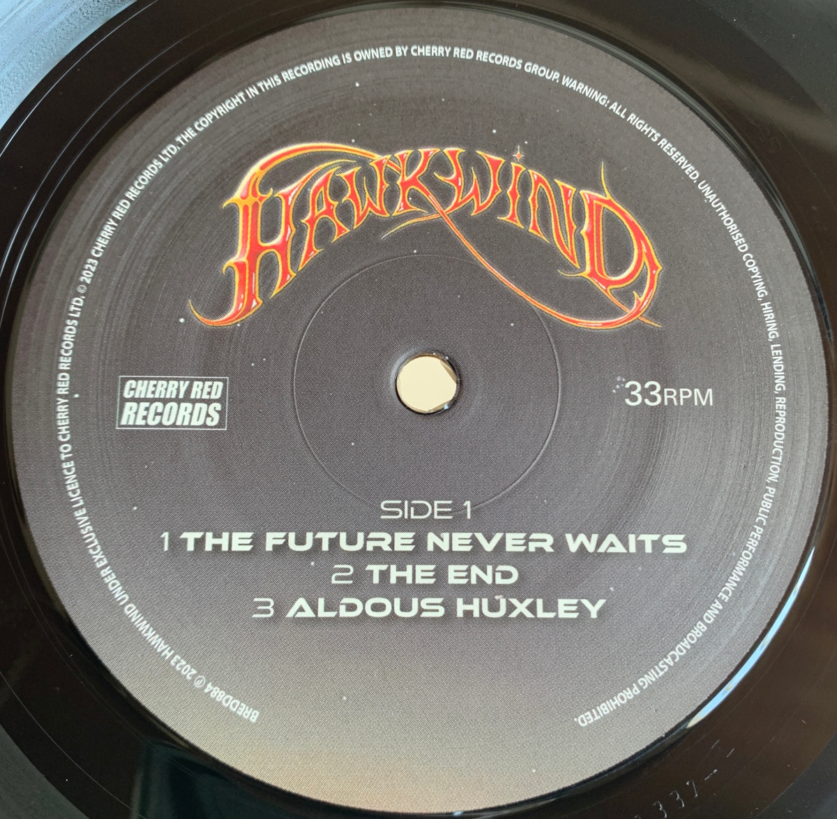 Hawkwind / THE FUTURE NEVER WAITS, 2LP