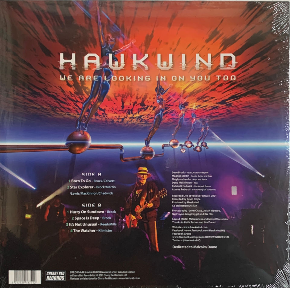 Hawkwind / WE ARE LOOKING IN ON YOU TOO vinyl