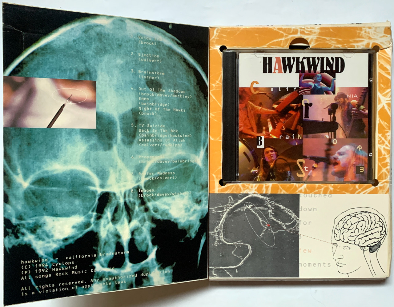HAWKWIND / CARIFORNIA BRAINSTORM CYCLOPS