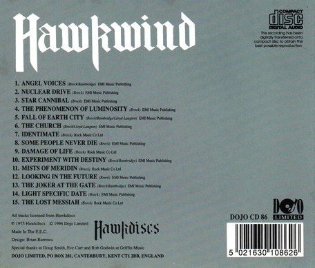 HAWKWIND / CHURCH OF HAWKWIND