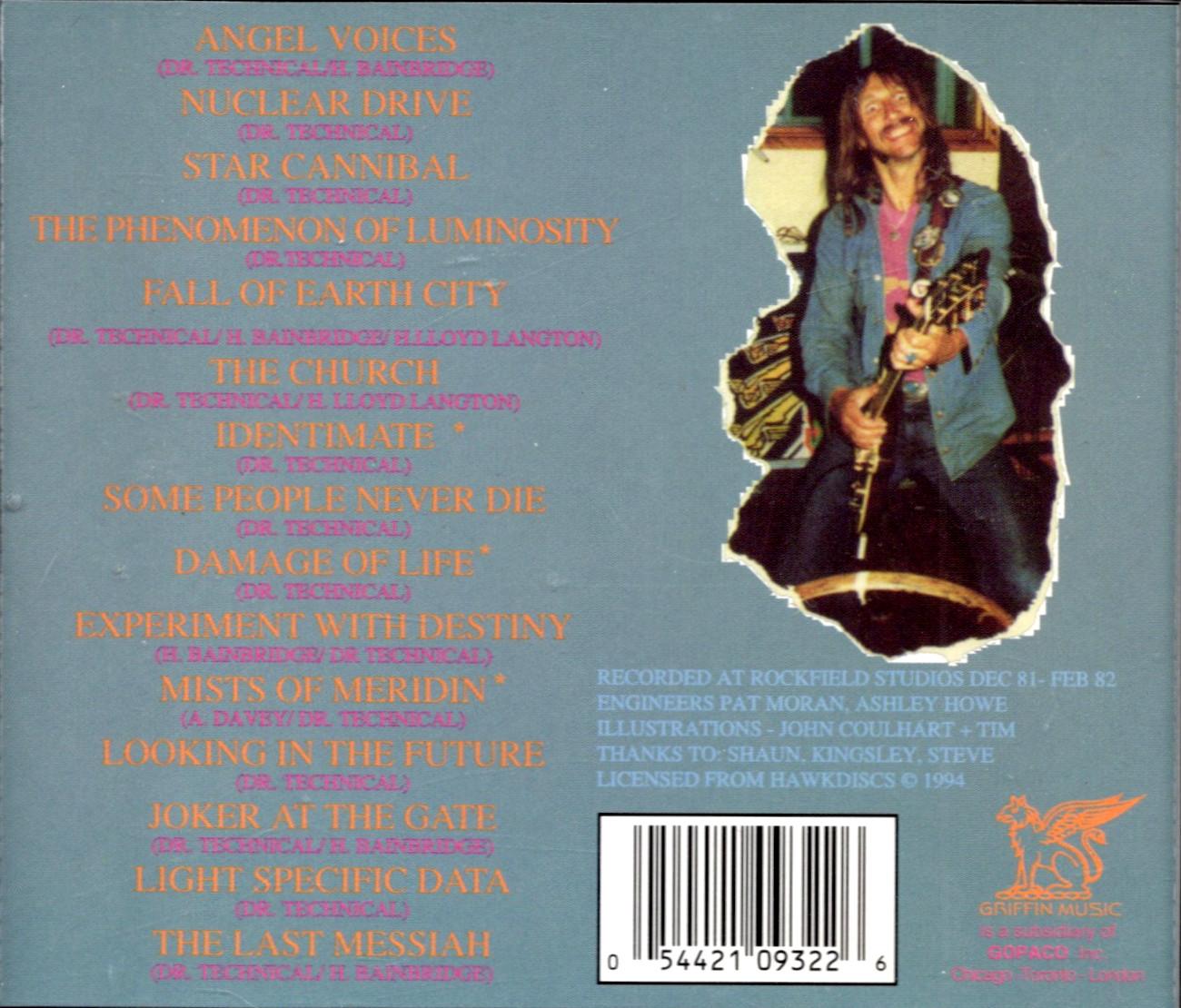 CHURCH OF HAWKWIND - GRIFFIN MUSIC