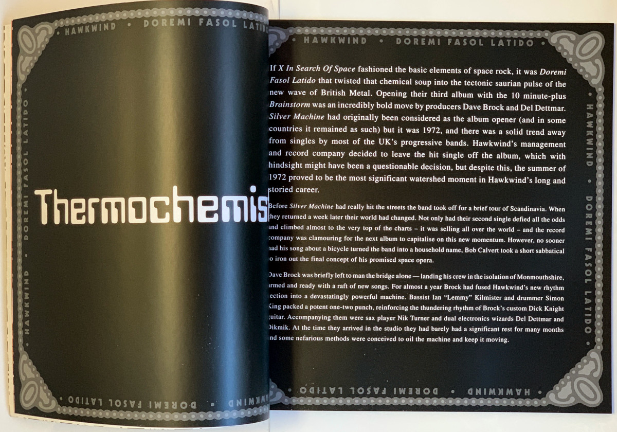 HAWKWIND / DOREMI FASOL LATIDO, 3CD/2BLU-RAY DELUXE BOX SET EDITION
