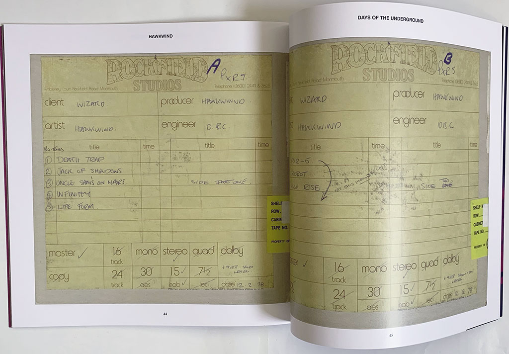 HAWKWIND / DAYS OF THE UNDERGROUND
