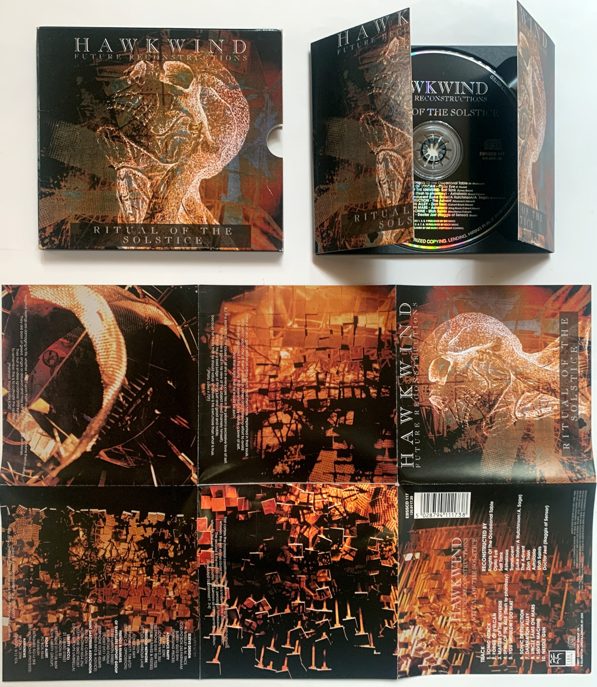 HAWKWIND / FUTURE RECONSTRUCTIONS - RITUAL OF THE SOLSTICE CD