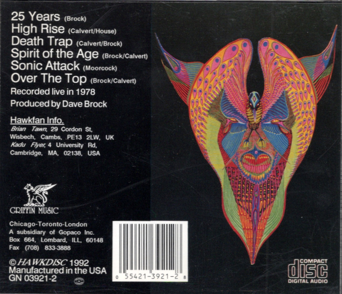 HAWKLORDS / HAWKLORDS LIVE