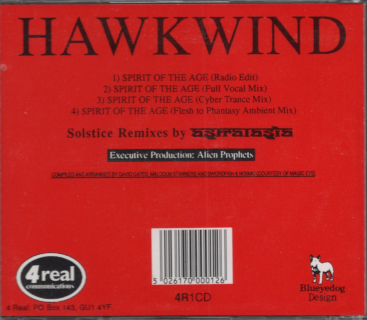 HAWKWIND / SPIRIT OF THE AGE -SOLSTICE REMIXES CD