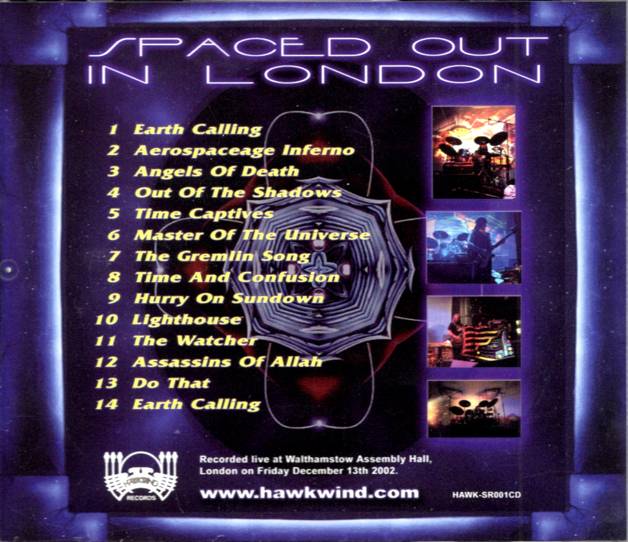 HAWKWIND / SPACED OUT IN LONDON
