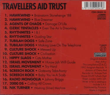 HAWKWIND / TRAVELLERS AID TRUST
